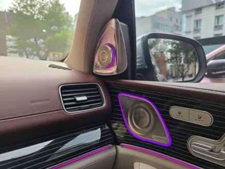 벤츠 w167 gls600 마이바흐 엠블럼 전동부메스터 미드스피커 엠비언트 출장 시공 / 부천, 수도권 출장