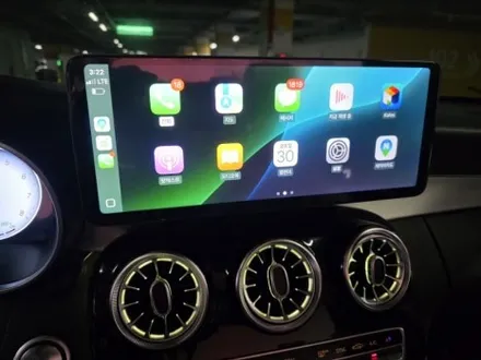 벤츠 c300카브리올레 w205디지털계기판 12.5인치 안드로이드올인원 출장시공 엠비언트 / 부천, 수도권 출장