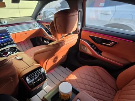 벤츠 w223 롱바디 s450 피아노라커트림 액티브엠비언트 4D전동부메스터 출장 엠비언트 출장시공 / 부천, 수도권 출장