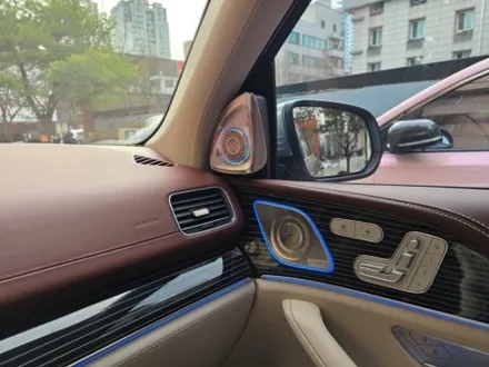 벤츠 w167 gls600 마이바흐 엠블럼 전동부메스터 미드스피커 엠비언트 출장 시공 / 부천, 수도권 출장