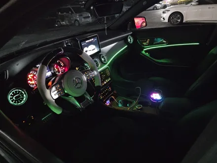 w176 cla250 cla45amg 벤츠송풍구엠비언트 12색엠비언트 광량업 출장엠비언트 디컷베이지카본핸들교체 / 부천, 수도권 출장