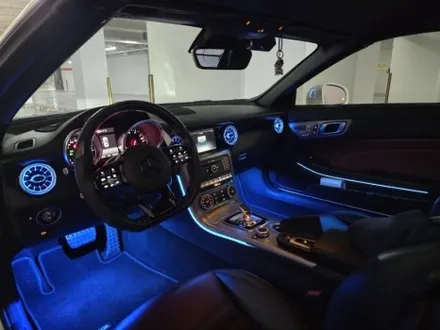 벤츠 r172 slc43amg  카본디컷핸들 엠비언트 광량업 출장시공 엠비언트 slk엠비언트 / 부천, 수도권 출장