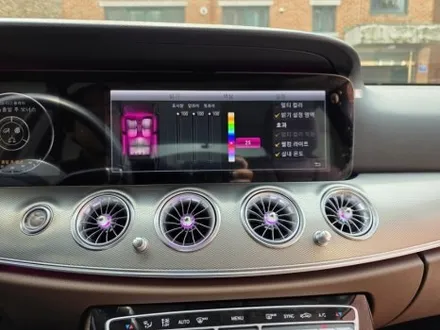 벤츠 w213 e클래스 e300 엠비언트 출장시공 에어터치 카링킷 신형미드스피커엠비언트 eqs송풍구엠비언트 4D전동트위터 / 부천, 수도권 출장
