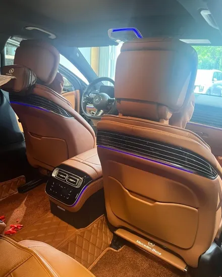 출장엠비언트 벤츠w223 s클래스 롱바디 s580피아노트림 액티브엠비언트 4D전동부메스터 출장시공 엠비언트 시트백피아노트림 / 부천, 수도권 출장