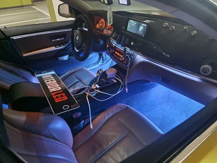 출장 <서울,경기,인천> BMW 420D 아크릴 반매립 비노출 엠비언트라이트 풋등RGB 출장엠비언트시공 / 부천, 수도권 출장