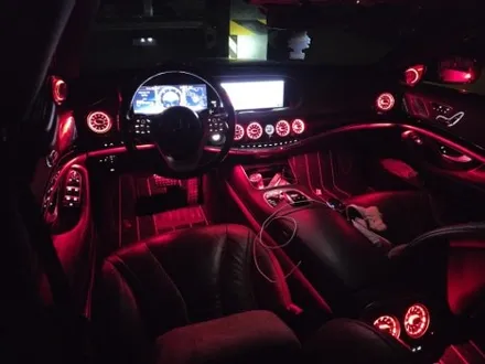 벤츠 w222 s클래스 s350d 후기형 64색 송풍구엠비언트 4D전동부메스터 출장엠비언트 / 부천, 수도권 출장