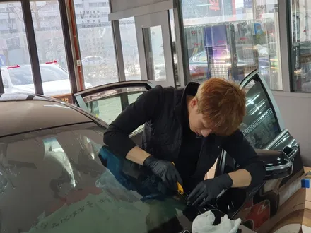 제네시스 G80 레이노 S9 전체 썬팅 우수카에서 해봄(신차는 역시 김프로에게) / 김제시 요촌동