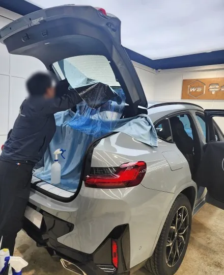 [김제 우수카/김제 썬팅]BMW X4 썬팅 리버블샤인 썬팅추천 / 전라북도 김제 익산 부안 군산 정읍 고창 / 김제시 요촌동