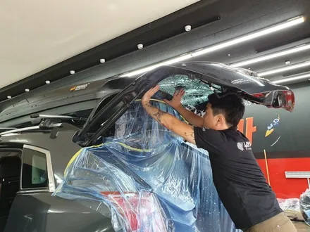 김제우수카 캐딜락 SRX 레이노 S5 전체썬팅 재시공 / 김제시 요촌동