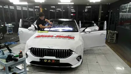 김제우수카 기아 K7 넥스가드 프리미엄 토탈케어 UV400 썬팅시공 / 김제시 요촌동