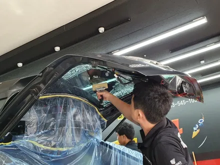 김제우수카 캐딜락 SRX 레이노 S5 전체썬팅 재시공 / 김제시 요촌동