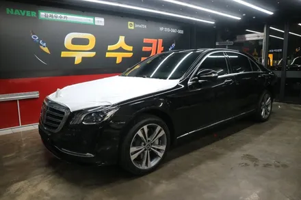 군산썬팅 벤츠 s400d 넥스가드 프리미엄쉴드 카본BK 열반사 썬팅(틴팅) / 김제시 요촌동
