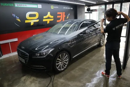 뜨거운태양 안녕~~김제썬팅 전문점 제네시스DH 시공기 / 김제시 요촌동
