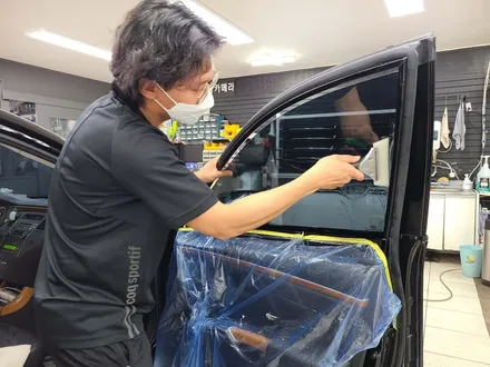 전북 그랜저 Q270 애니가드 AP80R 썬팅 재시공 / 김제시 요촌동
