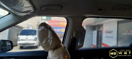 부안썬팅 신형 카니발 애니가드시공 / 김제시 요촌동