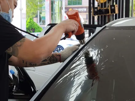 전북 기아 EV6 글라스틴트 선셋 썬팅 / 김제시 요촌동