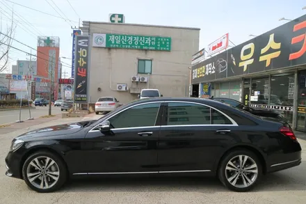 군산썬팅 벤츠 s400d 넥스가드 프리미엄쉴드 카본BK 열반사 썬팅(틴팅) / 김제시 요촌동
