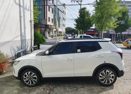 쌍용 신차 티볼리 김제우수카에서 레이노 S5 썬팅시공 / 김제시 요촌동