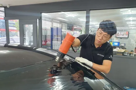 기아 스팅어 레이노 S7 SERIES 전체 썬팅시공 - 김제 우수카 / 김제시 요촌동