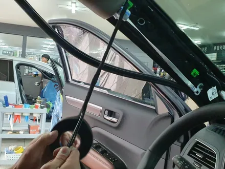 르노삼성 QM6 부안썬팅 우수카에서 블랙박스 만도 H5 장착+레이노 팬텀 S5 전체썬팅시공했어요 / 김제시 요촌동