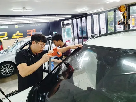 쌍용 신차 티볼리 김제우수카에서 레이노 S5 썬팅시공 / 김제시 요촌동