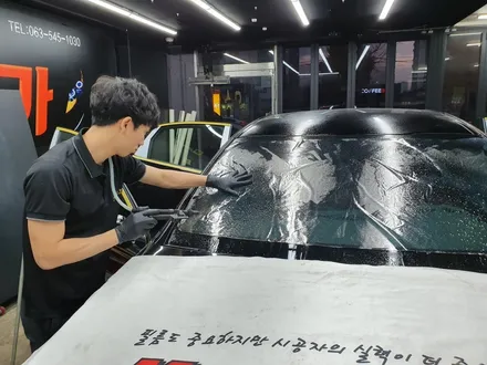 기아 K9 넥스가드 UV400 전체썬팅 우수카(부안썬팅)에서 / 김제시 요촌동