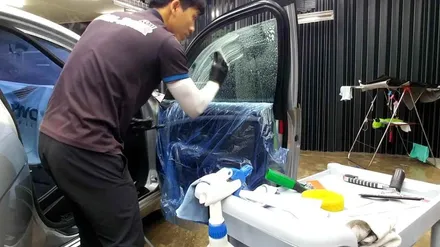 BMW 7 SERIS 레이노 S5 전체 썬팅재시공-김제우수카 / 김제시 요촌동