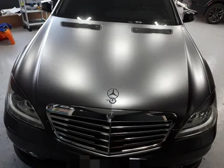 벤츠S350 전체 랩핑\