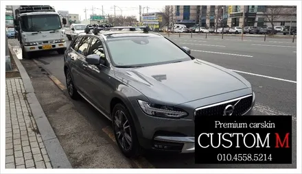 대구랩핑 대구카스킨 볼보 T50 크로스 컨트리 생활 보호 패키지 작업입니다(대구 커스텀엠 Custom M) / 대구 동구 용계동