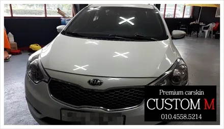 대구랩핑 대구카스킨 기아 K3 전체 썬팅입니다. (대구 커스텀엠 Custom M) / 대구 동구 용계동