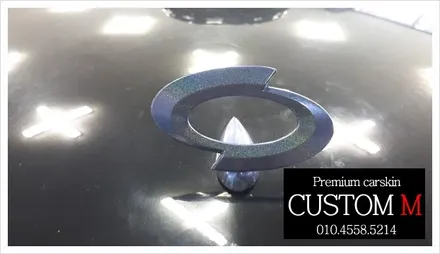 대구랩핑 대구카스킨 sm7 뉴아트 포인트랩핑입니다.(대구 커스텀엠 Custom M) / 대구 동구 용계동