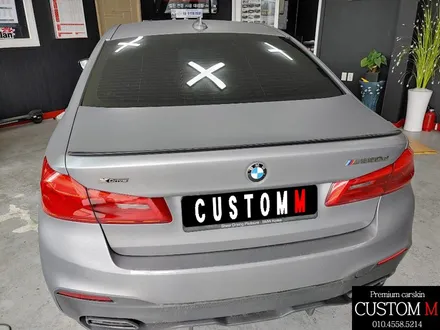 대구 랩핑으로 은은한 포인트를 살린 BMW 550D / 대구 동구 용계동