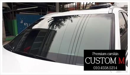 대구랩핑 대구카스킨 팰리세이드 켈란PM 전체썬팅+블랙박스 작업(대구 커스텀엠 Custom M) / 대구 동구 용계동
