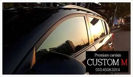 대구랩핑 대구카스킨 스포티지R 켈란PM  전체 썬팅시공입니다.(대구 커스텀엠 Custom M) / 대구 동구 용계동