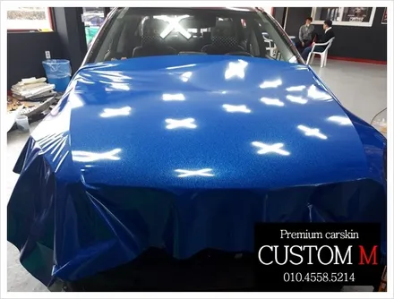 대구랩핑 대구카스킨 i30  전체 랩핑 보험처리 건(대구 커스텀엠 Custom M) / 대구 동구 용계동