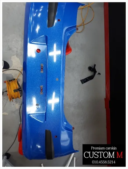 대구랩핑 대구카스킨 i30  전체 랩핑 보험처리 건(대구 커스텀엠 Custom M) / 대구 동구 용계동