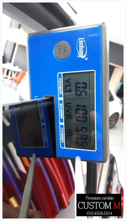 대구랩핑 대구카스킨 DM싼타페  켈란PM 전면28%+측후면5%로 전체 재시공입니다. (대구 커스텀엠 Custom M) / 대구 동구 용계동