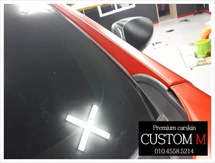 대구썬팅 대구카스킨 i30 전체랩핑도 화끈하게~(대구 커스텀엠 Custom M) / 대구 동구 용계동