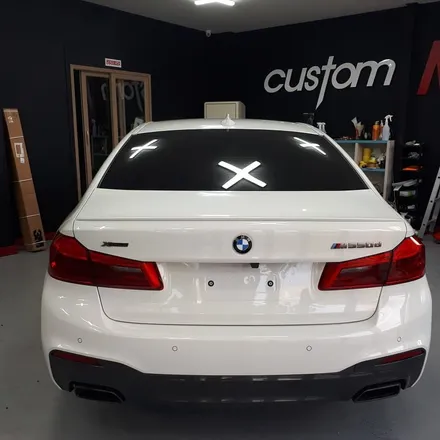 BMW M550d 풀랩핑시공(대구랩핑-Custom M) / 대구 동구 용계동