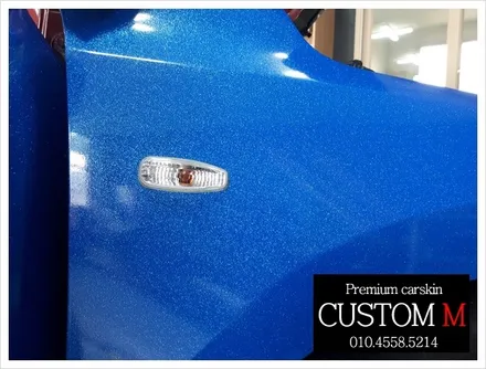 대구랩핑 대구카스킨 i30  전체 랩핑 보험처리 건(대구 커스텀엠 Custom M) / 대구 동구 용계동