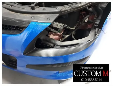 대구랩핑 대구카스킨 i30  전체 랩핑 보험처리 건(대구 커스텀엠 Custom M) / 대구 동구 용계동
