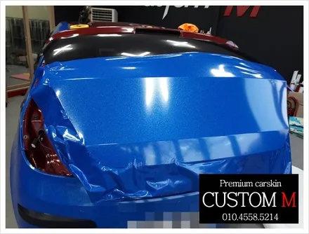 대구랩핑 대구카스킨 i30  전체 랩핑 보험처리 건(대구 커스텀엠 Custom M) / 대구 동구 용계동