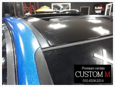 대구랩핑 대구카스킨 i30  전체 랩핑 보험처리 건(대구 커스텀엠 Custom M) / 대구 동구 용계동