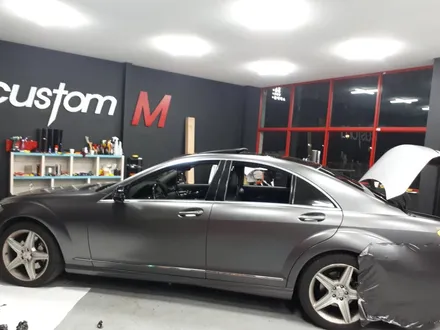 벤츠S350 전체 랩핑\
