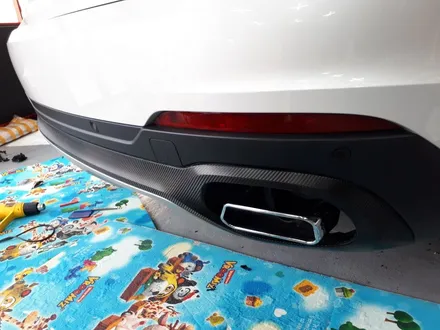 BMW X6 리어 디퓨저 포인트랩핑(대구랩핑 Custom M) / 대구 동구 용계동