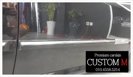 대구랩핑 대구카스킨 sm7 뉴아트 포인트랩핑입니다.(대구 커스텀엠 Custom M) / 대구 동구 용계동