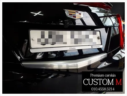 대구카스킨 대구블랙박스 캐딜락ATS  외관 크롬죽이기 부분랩핑 (대구랩핑Custom M) / 대구 동구 용계동