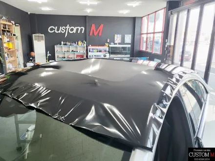 벤츠 cls300 차량에 말끔함을 더해드린 대구 루프스킨 작업 스케치! / 대구 동구 용계동