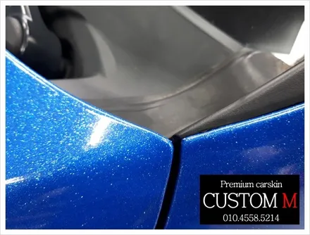 대구랩핑 대구카스킨 i30  전체 랩핑 보험처리 건(대구 커스텀엠 Custom M) / 대구 동구 용계동