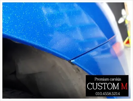 대구랩핑 대구카스킨 i30  전체 랩핑 보험처리 건(대구 커스텀엠 Custom M) / 대구 동구 용계동